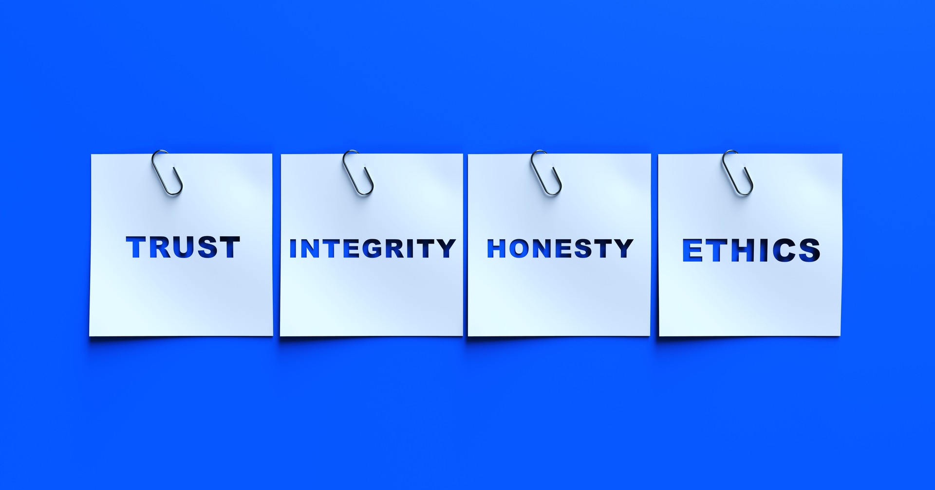 Trust,Integrity;Honesty,Ethics